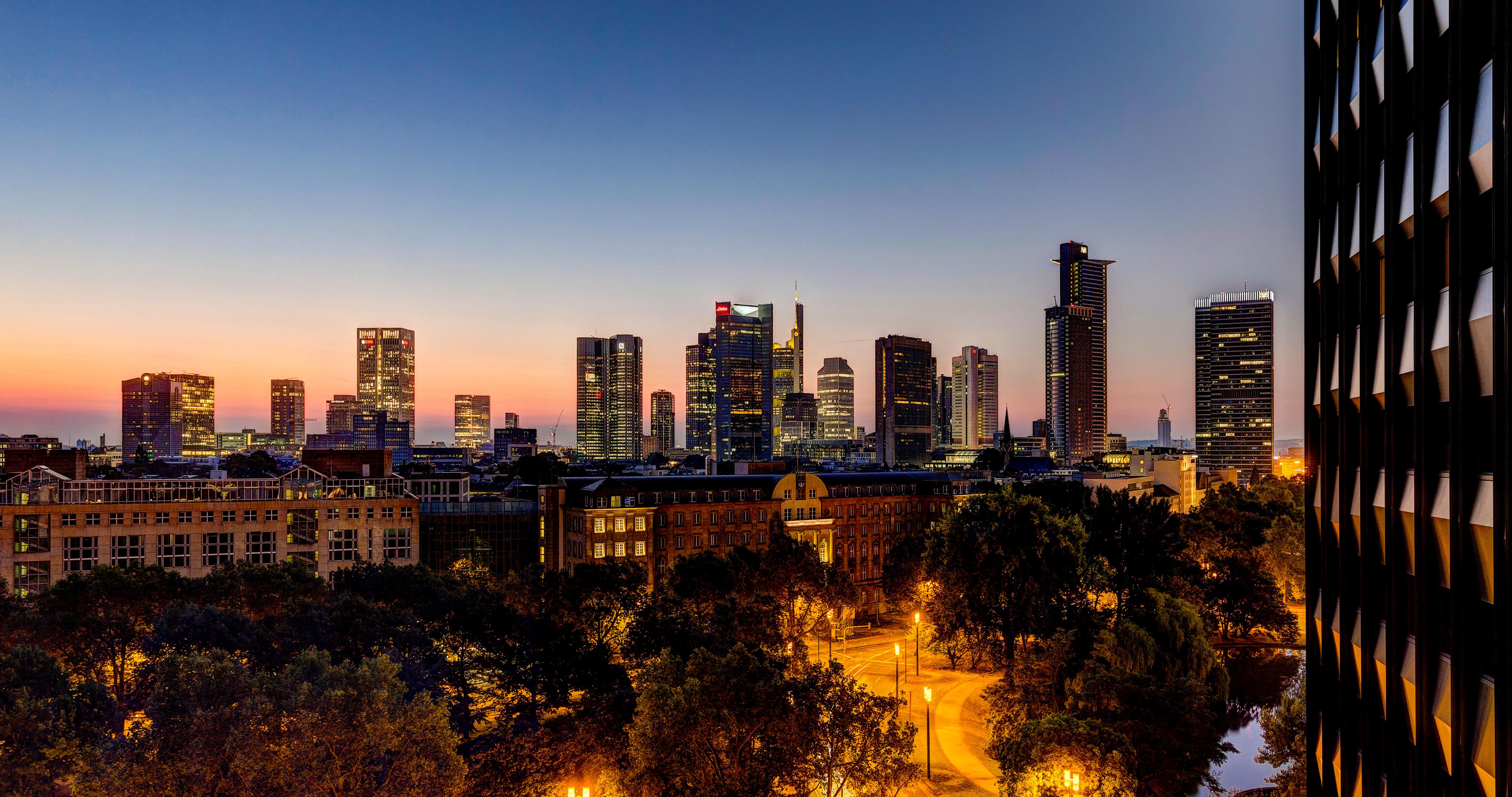 Aparthotel Adagio Frankfurt City Messe Frankfurt nad Mohanem Exteriér fotografie